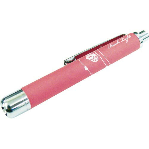 KONTEC　ブラックライト（ラバー調ペンタイプ）　UV－LED1灯タイプ　ピンク PW-UV375H-07PI ( PWUV375H07PI ) （株）コンテック