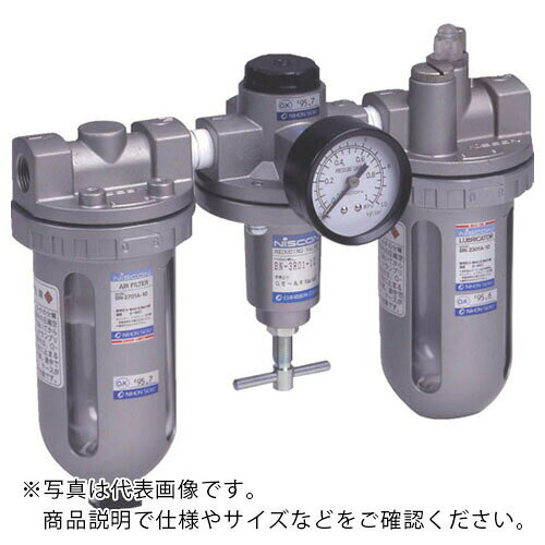 日本精器 FRLユニット 25A ( BN-2501-25(BN2501-25A) )