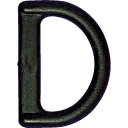TRUSCO 樹脂製平ベルト用D環 20mm 5個入 ( TDCNJ-20 ) トラスコ中山(株)