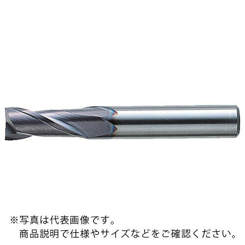 三菱K ( 三菱マテリアル ) 2枚刃バイオレット ハイススクエアエンドミルミディアム...