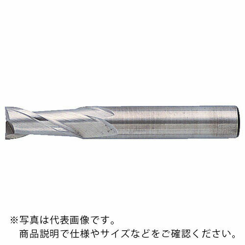 三菱K　2枚刃キー溝用　ハイススクエアエンドミルNタイプ10mm　 ( 2MKND1000 ) 三菱マテリアル（株）