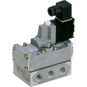 CKD 電磁弁 パイロット式5ポート弁セレックスバルブ 4Fシリーズ 18C Rc1/2 AC100V ( 4F610-15-AC100V ) CKD(株)
