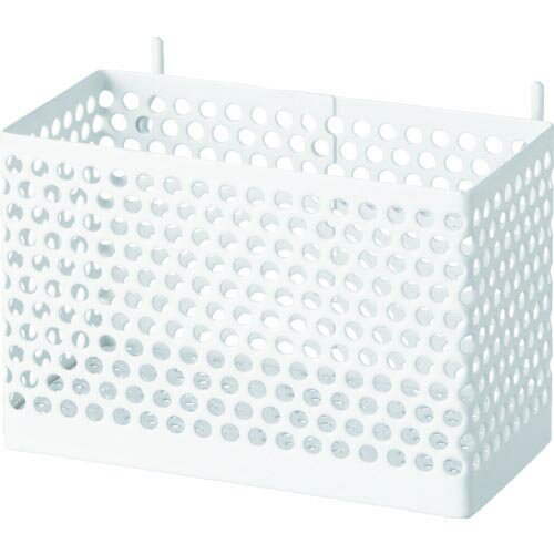 【SALE価格】光 パンチングボード用パーツ 小物入れ 大 白 123×76(70)×80 ( PBW-702 ) (株)光
