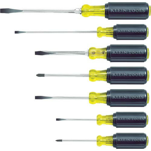 KLEIN ( KLEIN　TOOLS ) クッショングリップドライバーセット 7 本組み ( 85076 )