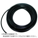 【SALE価格】TRUSCO ウレタンチューブ 6X4.0 100M 黒 ( TPT-0604-100BK ) トラスコ中山(株)