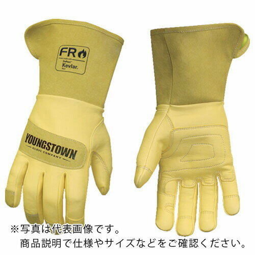 YOUNGST 革手袋 FRレザー ケブラー(R) ワイドカフ L ( 12-3275-60-L ) YOUNGSTOWN社