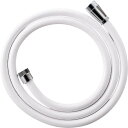 SANEI シャワーホース マットホワイト ほとんどのメーカー対応 水栓側アダプター付 1.6m G1/2 日本製 ( PS30-86TXA-MW ) SANEI(株)