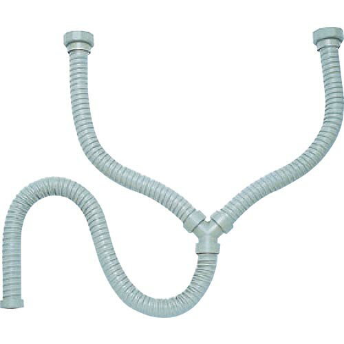 SANEI 流し排水栓Y型ホース(ネジ付) ホース長さ1.17m ( PH62-862 ) SANEI(株)