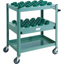 TRUSCO TCW型ツーリングワゴン HSK40A専用 57個 スライド棚付 GN色 ( TCW-TF02CA-GN ) トラスコ中山(株)