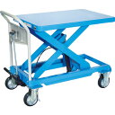 TRUSCO ハンドリフター 500kg 600X900 ブルー ( HLFA-E500B ) トラスコ中山(株)