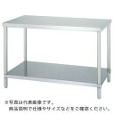 シンコー ステンレス作業台(ベタ棚板タイプ・SUS430) 600×450×800 ( WB-6045 ) シンコー(株)
