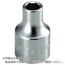 TONE ソケット(6角) 対辺寸法8mm 全長35mm ( 4S-08 ) TONE(株)