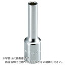 TONE ディープソケット(12角) 対辺寸法8mm 全長83mm ( 4D-08L ) TONE(株)