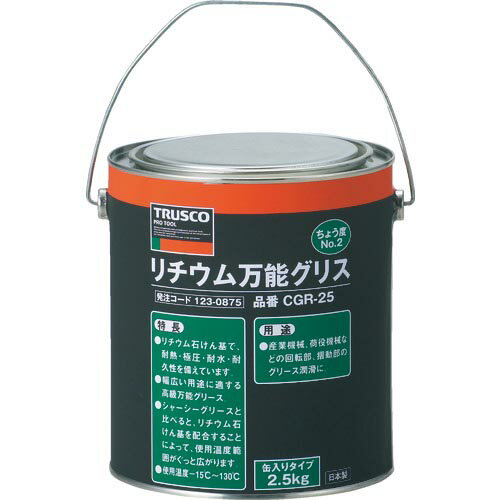 TRUSCO ǽꥹ #2 2.5kg ( CGR-25 (2.5KG) ) ȥ饹滳()