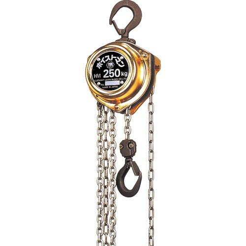 象印 ホイストマン小型軽量チェーンブロック250Kg・2.5m ( HM-K2525 ) 象印チェンブロック(株)