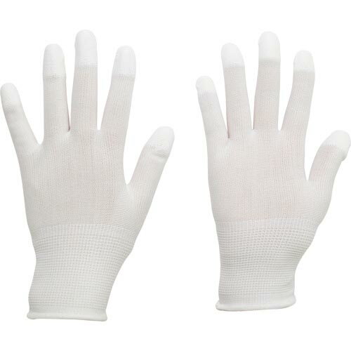 ミドリ安全 ポリエステル手袋 (指先コート) SPU-131N S 10双入 ( SPU-131N-S ) ミドリ安全(株)