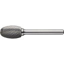 【SALE価格】MRA 超硬バー Cシリーズ 形状:タマゴ(クロスカット) 刃長25mm ( CB6C104 ) (株)ムラキ