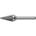 【SALE価格】MRA 超硬バー Cスパイラルシリーズ 形状:テーパー(スパイラルカット) 刃長22mm ( CB5C105S ) (株)ムラキ