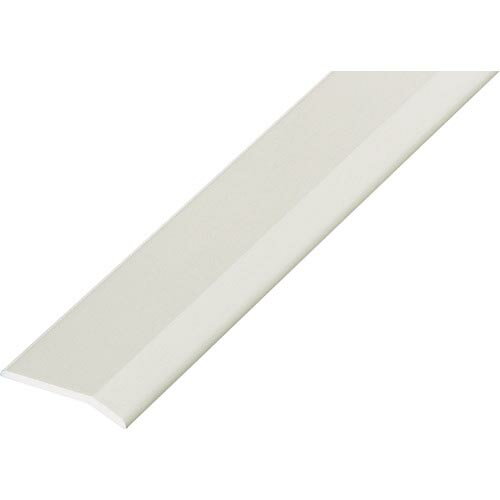 ASSIST 床金物20-111WHヘの字押え 穴なし アルミオフホワイト 1/2定尺2.00M ( 20-111WH14H ) (株)アシスト