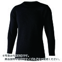 おたふく BT デュアルブラッシュド ヘビーウェイト クルーネックシャツ ブラック 3L ( JW-180-11-3L ) おたふく手袋(株)