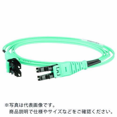 PANDUIT プッシュブル式LCデュプレックス光ファイバーパッチコード ライザー OM4 1m 1本入 ( FZ2ERQ1Q1SNM001 ) パンドウイットコーポレーション