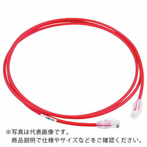 破格値下げ 電子機器 電設配線部品 ｌａｎケーブル パンドウイット カテゴリ６ａ細径パッチコード ０ ５ｍ 赤 Utp28x0 5mrd 10本セット パンドウイットコーポレーション 人気ショップが最安値挑戦