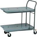 KAWAJUN 店舗用台車 ネスティングカットテーブル45 2段 均等荷重:上80kg、下100kg ( BBA002 ) 河淳(株)