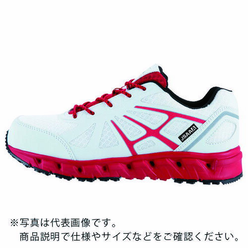 XEBEC プロスニーカー ホワイト ( 85142-32-235 ) (株)ジーベック