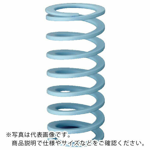 乐天商城 - 東発 ( 東京発条製作所 ) 高たわみ用強力ばね TUタイプ 65%たわみ 14.5x75 ライトブルー ( TU14.5X 75 )