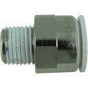 チヨダ ファイブメイルコネクタ W(白)12mm・R1/4 ( F12-02MW ) 千代田通商(株)