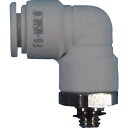 チヨダ ファイブメイルエルボ W(白)6mm・M5X0.8 ( F6-M5MLW ) 千代田通商(株)