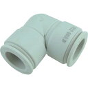 チヨダ チューブ継手 ファイブユニオンエルボ W(白) 12mm ( FR12-00ULW ) 千代田通商(株)