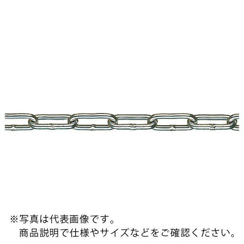 特長：チェーンのカラー9色展開で、用途により色分けが可能です。仕様：全長(m)：2.1〜3線径d(mm)：3内長P(mm)：24内幅W(mm)：5使用荷重(kN)：0.25色：シルバー材質／仕上：アルミ軽合金表面処理：アルマイト加工チューブ：PVC樹脂（ポリ塩化ビニルコンパウンド）注意：全長はリンク内側×内側です。ご注文の際は長さのご指定をお願いします。メーカー加工（長さ・リンク数カット）です。m単位ではなく、「本」単位での品番です。（一種類のチェーンの一線径につき、1〜30mまで品番があります）必要な長さの小数点以下は切り上げで品番をご指定ください。（1．5mの場合は2mの品番を選んでください）　●メーカー取寄商品について 本商品はメーカーからの取寄商品となります。 納期は、メーカー確認後、メールでご連絡させて頂きます。 在庫状況、生産状況によっては、かなり納期がかかる場合もございます。 　※お急ぎの場合は、ご注文前の納期確認も承りますので、　　お気軽にお問い合わせください。 　●代表画像について 商品によっては、代表画像を使用している場合がございます。 商品のカラー、サイズなどが異なる商品をイメージ画像として 使用させて頂いている場合がございます。 必ず、商品の品番と仕様をご確認のうえ、ご注文お願いいたいます。 　●北海道・沖縄・離島・一部地域の送料について 別途追加で送料がかかる場合がございます。 送料がかかる場合は、メールにて送料をご連絡させて頂き、 お客様にご了承頂いてからの手配となります。 　●お買上げ明細書の廃止について 当店では、個人情報保護と環境保護の観点から同封を廃止しております。 お買上げ明細書が必要な場合は、備考欄に「お買上げ明細必要」と 記載お願いいたします。 当店からの出荷の場合は、同封にて発送させて頂きます。 （※メーカー直送の場合は、PDFデータをメールさせて頂きます。） 　注意事項 ※商品名に【2個セット】等、数量の明記がない場合は1個での販売となります。