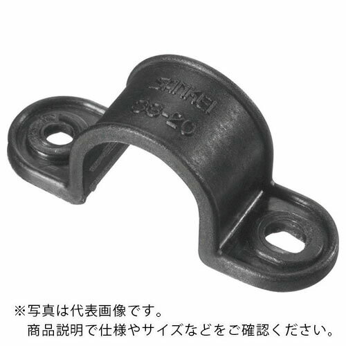 SANKEI サンフレキROBO 両側止めサドル 黒色 ( SS16 ) (株)三桂製作所
