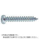 TRUSCO ナベ頭タッピングねじ 1種A ユニクロ M6×25 40本入 ( B07-0625 ) トラスコ中山(株)