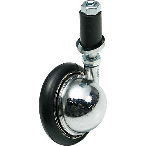 SAMSONG サムソン メタルボールキャスター 自在 ゴム車 60mm ( TP1160-21-CR-RT ) SAMSONG CASTER