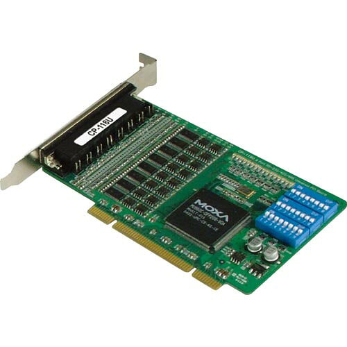 MOXA ( アイ・ビー・エス・ジャパン ) 8ポートRS-232C/422/485 ユニバーサル PCIExpressボード ( CP-118U )