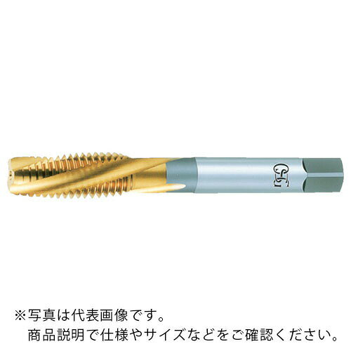 特長：完全リード送り機構付の機械専用です。高速加工タイプです。高速、高精度の通りねじ加工に適しています。用途：通り穴加工用。被削材：低・中・高炭素鋼、合金鋼、調質鋼(25〜35HRC)、ステンレス鋼、鋳鋼、銅、黄銅、黄銅鋳物、アルミ圧延材、アルミ合金鋳物、亜鉛合金鋳物、熱可塑性プラスチック。仕様：精度：OH3精度表記：STD呼び寸法：M3ピッチ(mm)：0.5ねじ長さ(mm)：11全長(mm)：46シャンク径(mm)：4シャンク四角部(mm)：3.2下穴径(mm)：2.5食い付山数：6山加工ねじ：メートルねじ表面処理：TiNコーティングタップ等級：OH級材質／仕上：高速度鋼(HSS-E)注意：このタップは完全同期リード送り機構を装備していない機械では、めねじ拡大や折損事故を起こしますので使用しないでください。　●代表画像について 商品によっては、代表画像を使用している場合がございます。 商品のカラー、サイズなどが異なる商品をイメージ画像として 使用させて頂いている場合がございます。 必ず、商品の品番と仕様をご確認のうえ、ご注文お願いいたいます。 　●北海道・沖縄・離島・一部地域の送料について 別途追加で送料がかかる場合がございます。 送料がかかる場合は、メールにて送料をご連絡させて頂き、 お客様にご了承頂いてからの手配となります。 　●お買上げ明細書の廃止について 当店では、個人情報保護と環境保護の観点から同封を廃止しております。 お買上げ明細書が必要な場合は、備考欄に「お買上げ明細必要」と 記載お願いいたします。 当店からの出荷の場合は、同封にて発送させて頂きます。 （※メーカー直送の場合は、PDFデータをメールさせて頂きます。） 　注意事項 ※商品名に【2個セット】等、数量の明記がない場合は1個での販売となります。