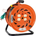【SALE価格】NICHIDO 特殊機能付電工ドラム アースチェックリール アース付 30m ( GNF-E34 ) 日動工業(株)