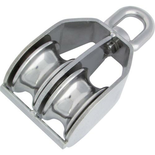 水本 滑車 ステンレス 豆ブロック 基本使用荷重0.16t ( B-1273 ) (株)水本機械製作所