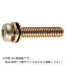 【SALE価格】TRUSCO ナベ頭座金組込ねじ P=4 クロメート M4×30 75本入 (ばね座金+JIS小形ワッシャー付き) ( B51-0430 ) ト...