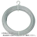 【SALE価格】TRUSCO メッキ付ワイヤーロープ Φ9mmX20m ( CWM-9S20 (9MMX20M) ) トラスコ中山(株)
