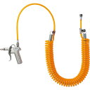 TRUSCO スプリング式ウレタンコイルホース ダスターセット 2m ( TD-75SC-3S ) トラスコ中山(株)