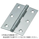 TRUSCO ステンレス製厚口蝶番 全長64mm (4個入) ( ST-888-64HL (4コイリ ヘアーライン ビスツキ) ) トラスコ中山(株)