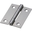 TRUSCO スチール製厚口蝶番 生地仕上げ 全長51mm (10個入) ( 888-51N (10コイリ キジビスナシ) ) トラスコ中山(株)