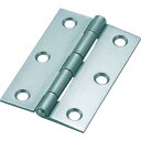 TRUSCO スチール製厚口蝶番 生地仕上げ 全長64mm (10個入) ( 888-64N (10コイリ キジビスナシ) ) トラスコ中山(株)