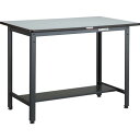 【SALE価格】TRUSCO 中荷重立作業台(500kg)HAEW型 900X750XH885 基本タイプ ダークグレー色 ( HAEWR-0975 (リノリュ...