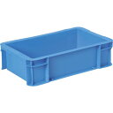 DIC DA型コンテナ ボックス型 外寸:W450×D276×H124.5 ブルー 青 ( DA-12 B ) DICプラスチック(株) 容器資材営業部