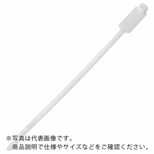 PANDUIT ( パンドウイット ) 旗型タイプナイロン結束バンド ナチュラル (100本入) ( PLM2S-C )