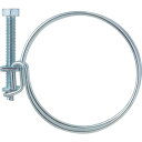 TRUSCO ネジ式ワイヤバンド 締付径15~18mm ( P-TWB-18 (14カラ18 1コウリ) ) トラスコ中山(株)